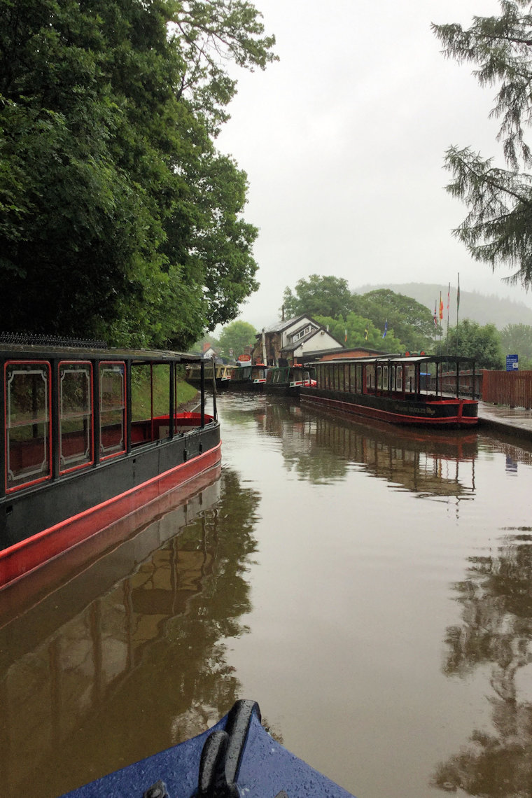 Leaving Llangollen photograph